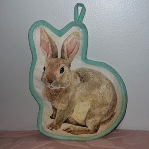 Bunny oven mitt